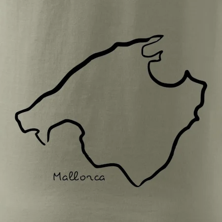 Mallorca - obrys ostrova