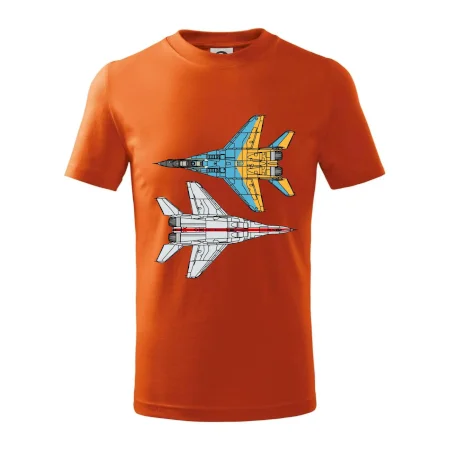 Mig 29 Fulcrum zo spoda a zo shora