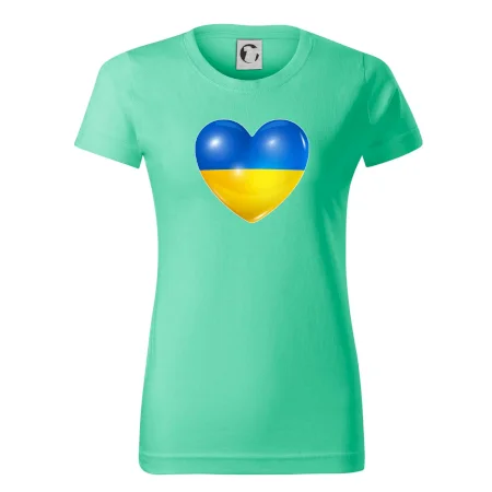 Ukrajina srdce vlajka