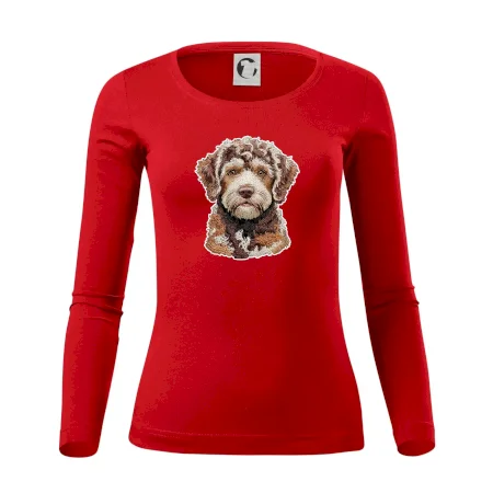 Lagotto romagnolo vyšívaná hlava