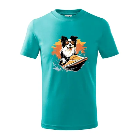 Border Kólia na vodnom skútri