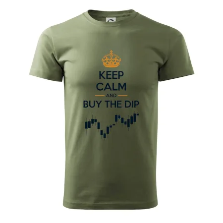 Keep Calm and Buy the Dip - koruna a graf
