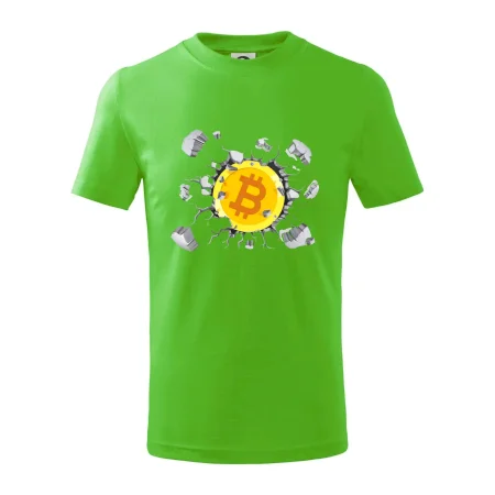 Bitcoin v tričku
