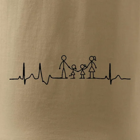 EKG rodina a dve dievčatá