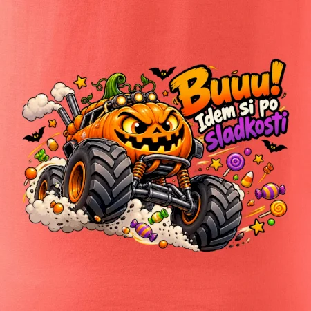 Buuu idem si po sladkosti tekvicový monster truck