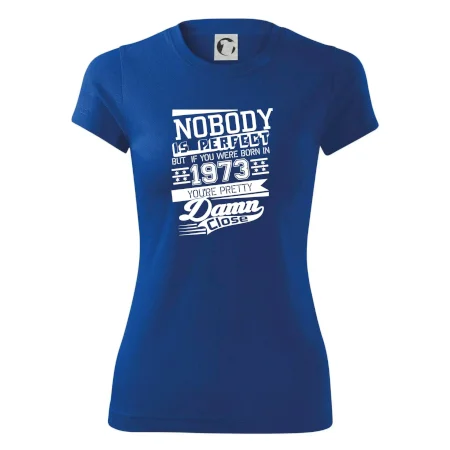 Nobody is perfect - 1973