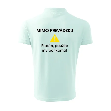 Mimo prevádzku prosím, použite iný bankomat