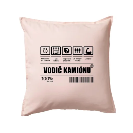 Čiarový kód - Vodič kamiónu