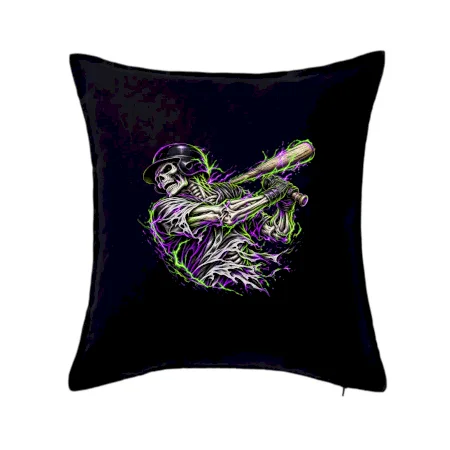 Baseballový kostlivec neonový metal