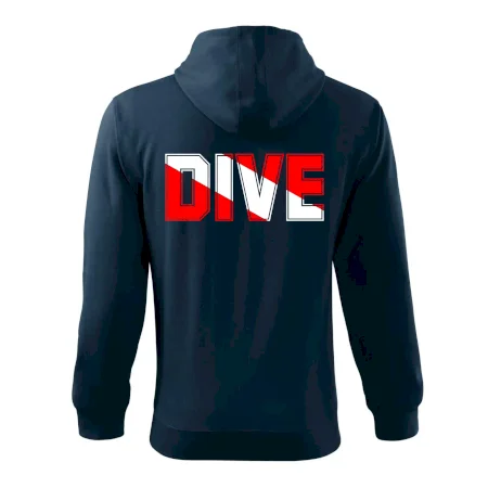Dive nápis vlajka