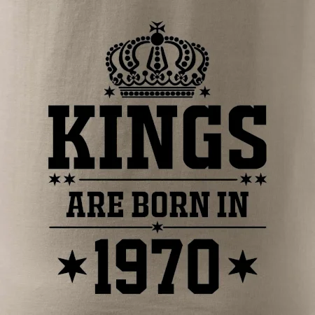 Kings are born in 1970