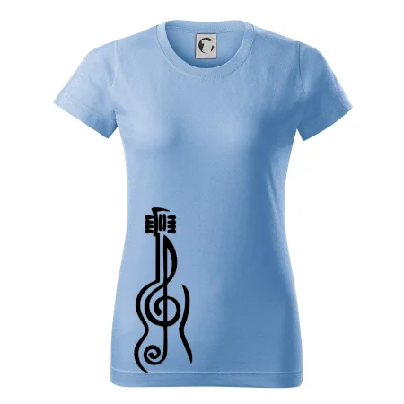 Husľový kľúč gitara