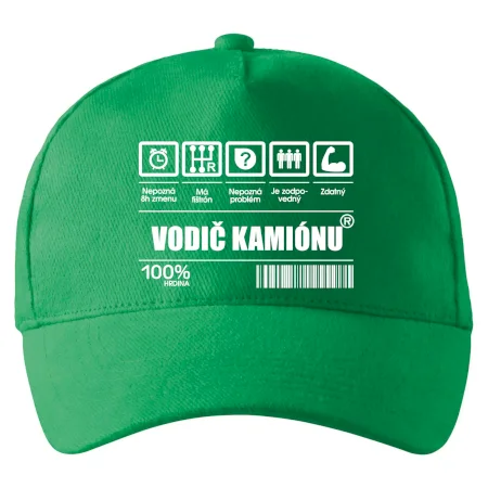 Čiarový kód - Vodič kamiónu