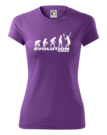 Evolúcia tenis chlapec