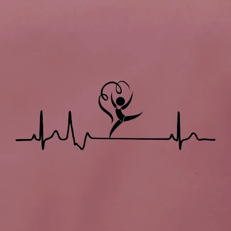 EKG moderná gymnastika stuha