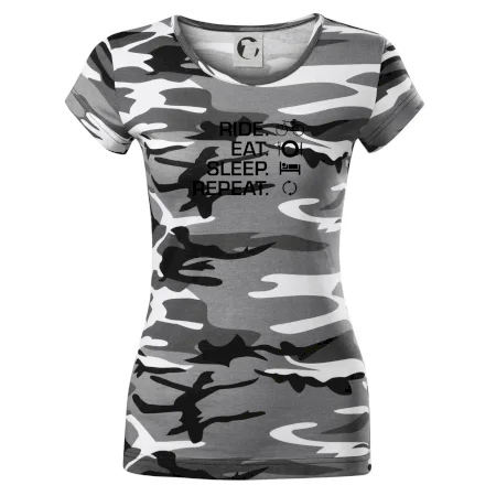 Ride Eat Sleep Repeat bicykel