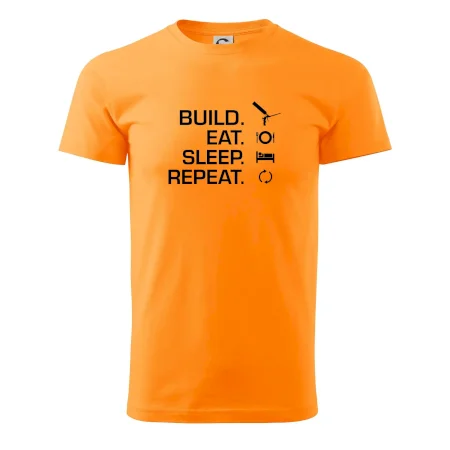 Build eat sleep repeat - montážna pena