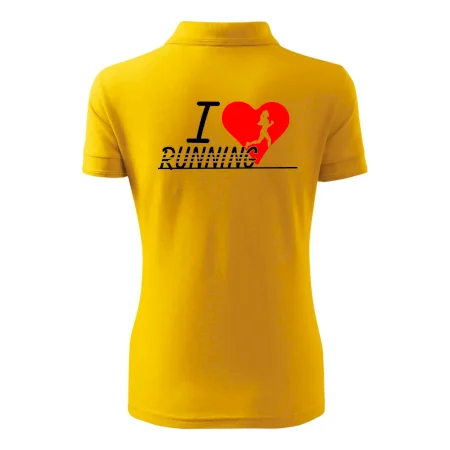 I love running dievča