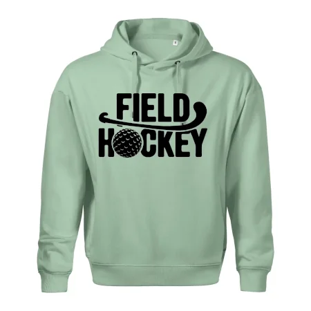 Field hockey loptička a nápis