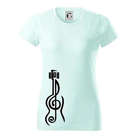 Husľový kľúč gitara