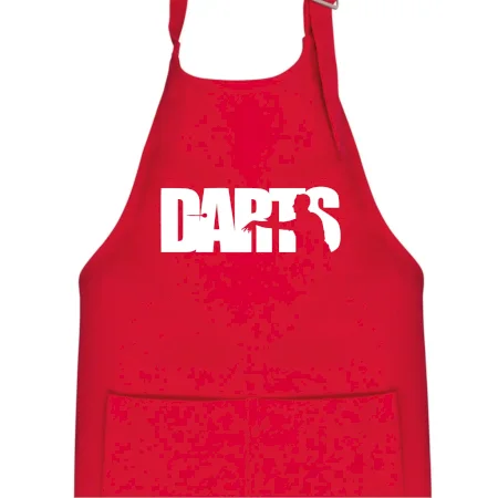 Darts - nápis so šípkarom