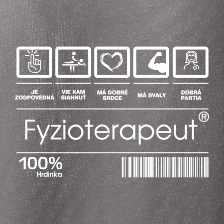 Čiarový kód fyzioterapeutka