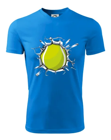 Tenisová loptička v triku