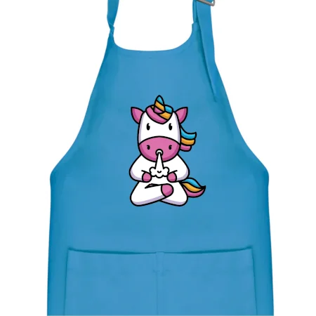 Yoga fučiaci jednorožec