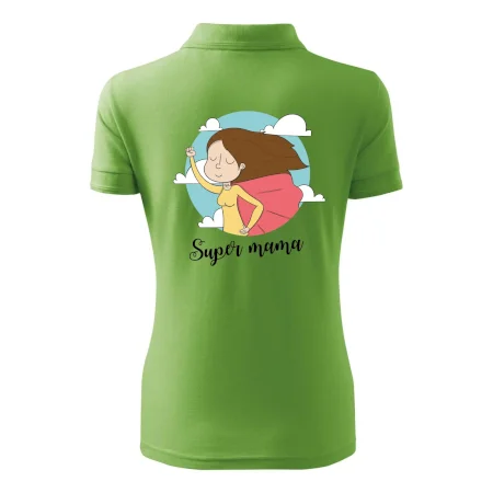 Kreslený obrázok Super mama