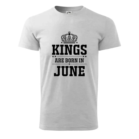 Kings are born in June