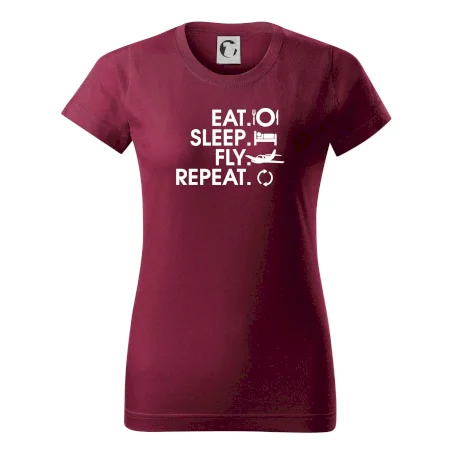 Eat sleep fly repeat