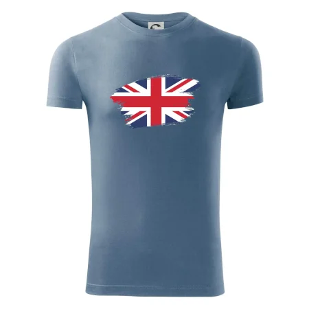 Britská vlajka roztrhaná