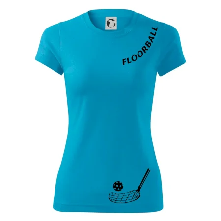 Floorball nápis šikmo