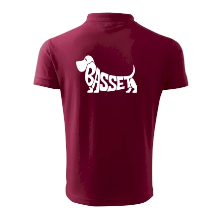Basset nápis v tele