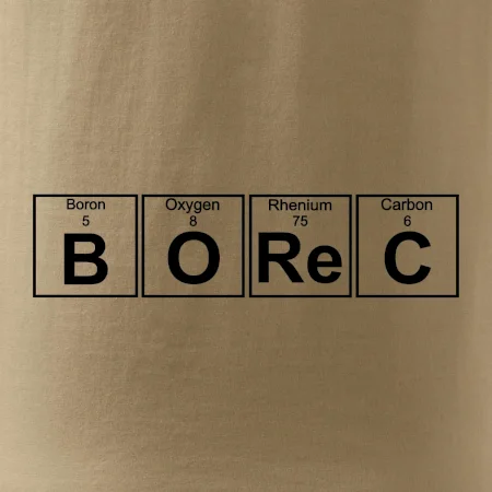 Borec - Periodická tabuľka