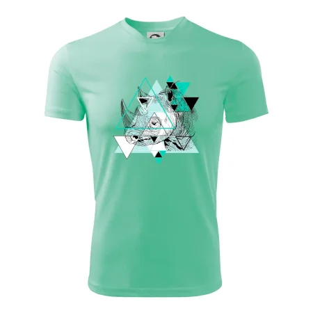 Biely nosorožec (Pecka design)