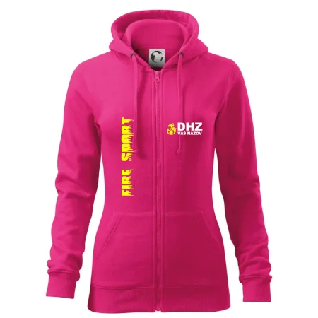 DHZ (oheň, firesport, názov sboru - vlastný nápis)