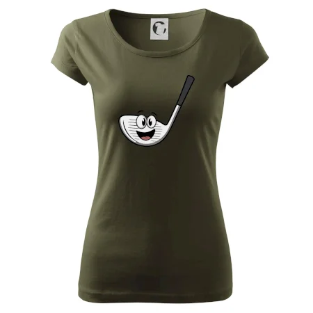 Parové tričko - Golfová palica a loptička