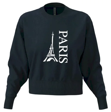 Paris nápis Eiffelovka na výšku