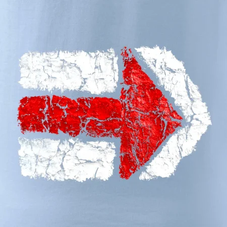 Párová turistická značka  červená