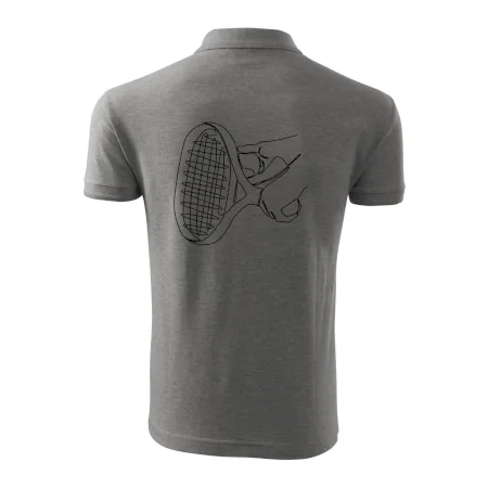 Tenisová raketa jedným ťahom