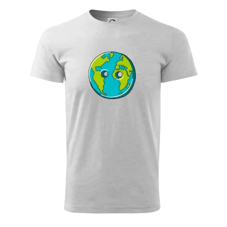 Planéta krajiny gombík (Pecka design)
