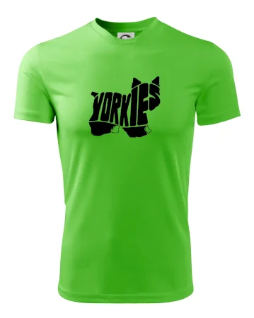 Yorkšírský teriér - Yorkie - Nápis v tele