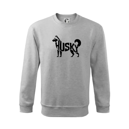 Husky nápis v tele
