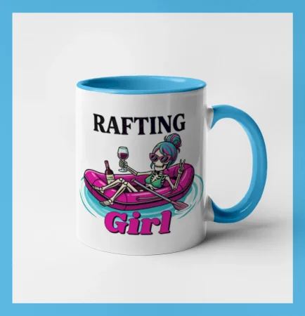 Rafting girl