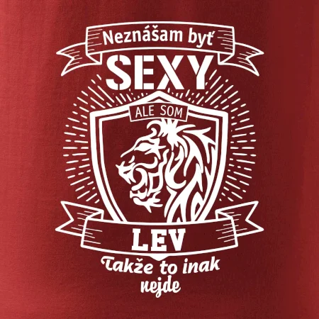 Neznášam byť sexy - Lev