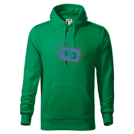 60 na krku štítok