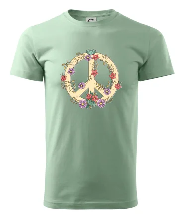 Peace symbol pieskový