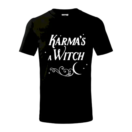 Karma's a Witch - nápis