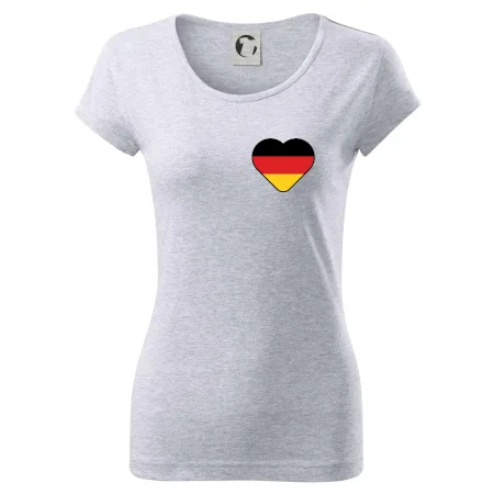 Germany love prso - Nemecká vlajka